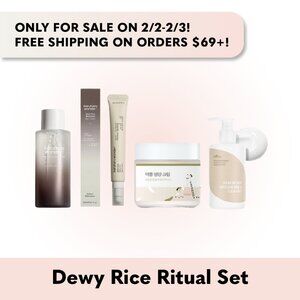 [R]Dewy Rice Ritual Skincare Set